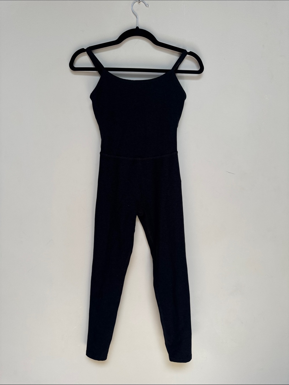 Beyond Yoga Black Women’s Spaghetti-Strap Jumpsuit